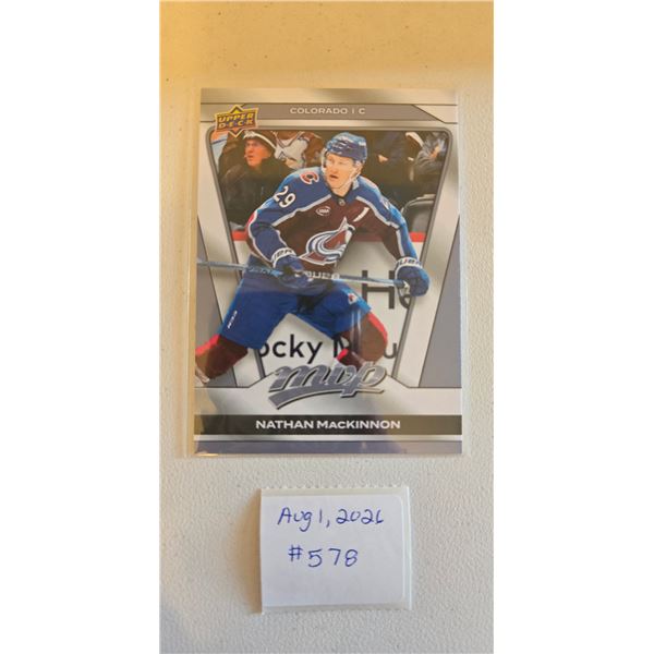 Nathan MacKinnon Card