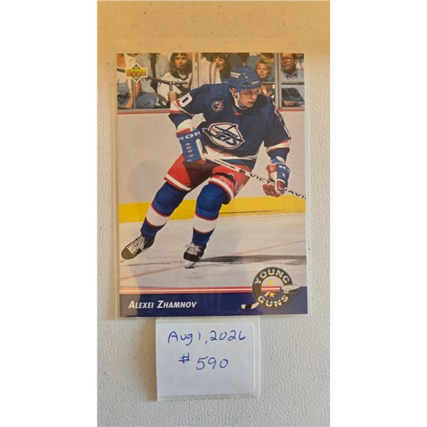 Alexei Zhamnov Yong Guns Card