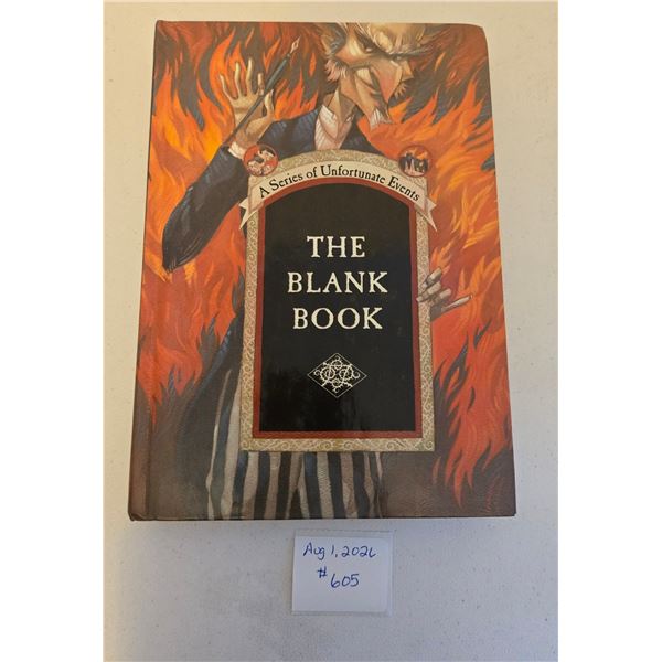 A Series of Unfortunate Events - The Blank Book. Journal and Stickers