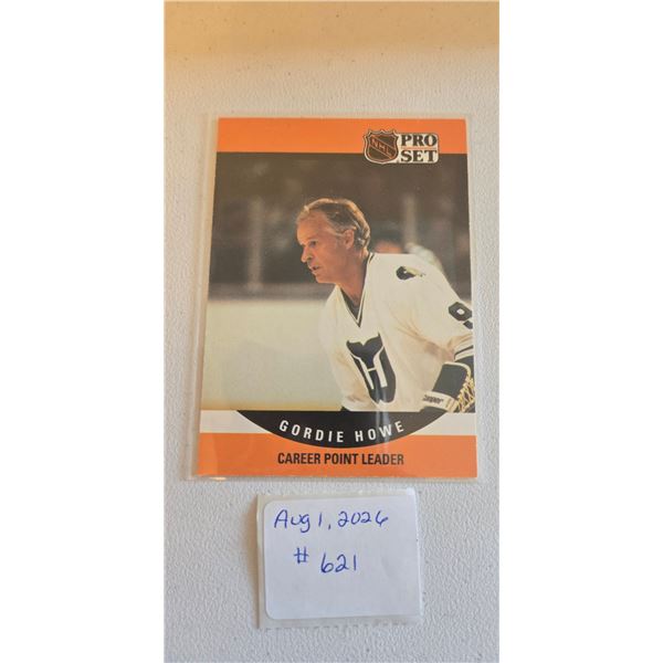 Gordie Howe Career Point Leader CArd