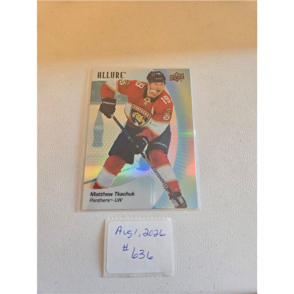 Matthew Tkachuk Card