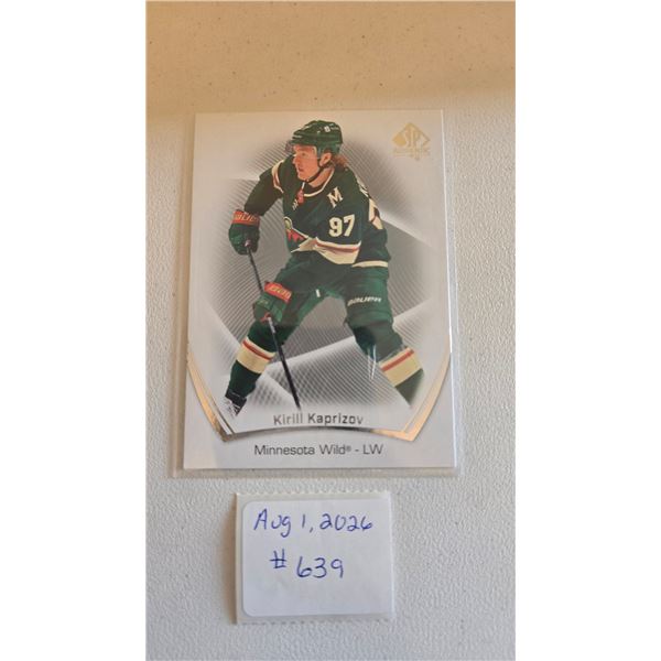 Kirill Kaprizov Card