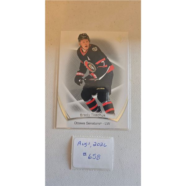 Brady Tkachuk Card