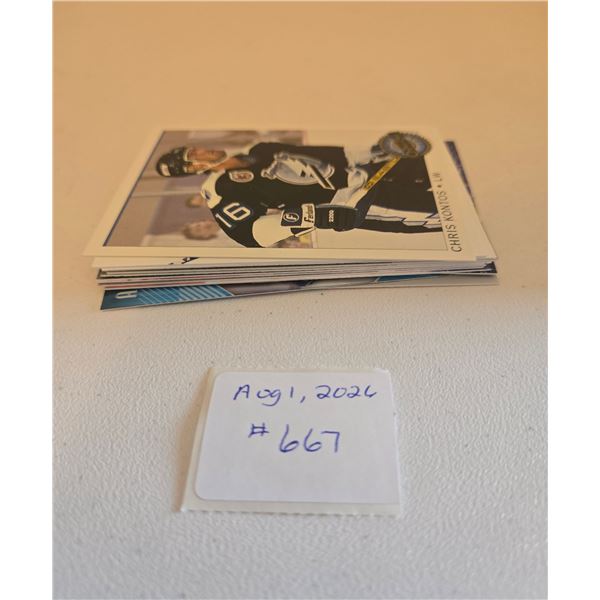 Assorted Tampa Bay Lightning Cards - No Duplicates