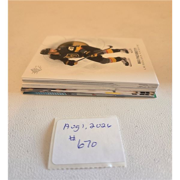 Assorted Vegas Golden Knights Cards - No Dupliates