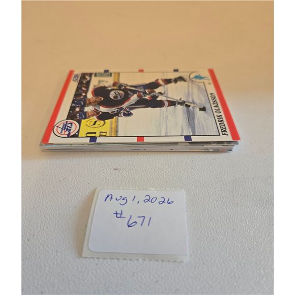Assorted Winnipeg Jets Cards - No Duplicates