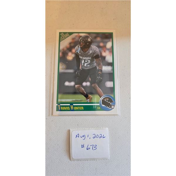 Travis Hunter Card