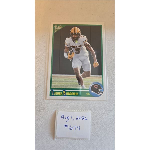 Luther Burden III Card