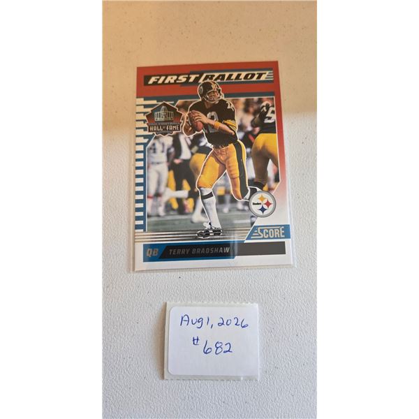 Terry Bradshaw Insert Card