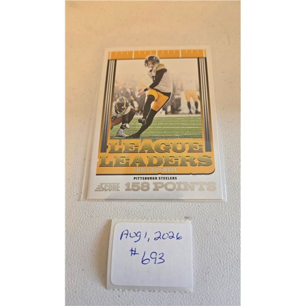 Chris Boswell Insert Card