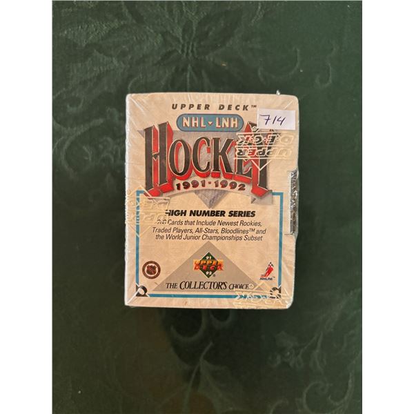 1991-92 Upper Deck High Series Factory Sealed Set