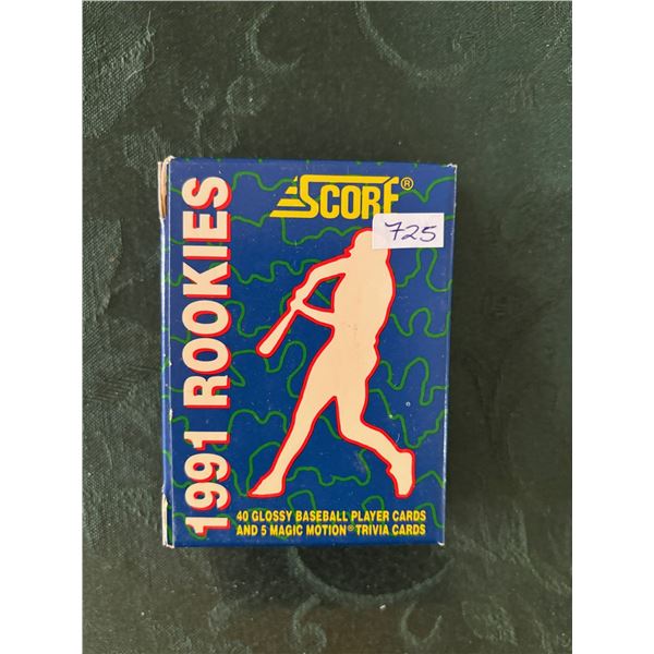 1991 Sore Rookies Baseball Card Set