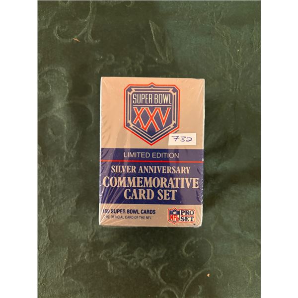Superbowl XXV Factory Sealed Commemorative Card Set