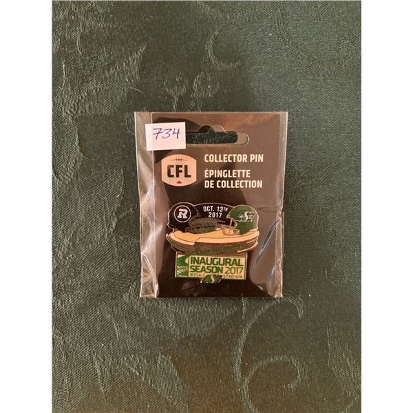 Saskatchewan Roughriders CFL Collector Pin