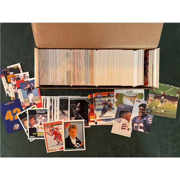 Box of Assorted Sportscards
