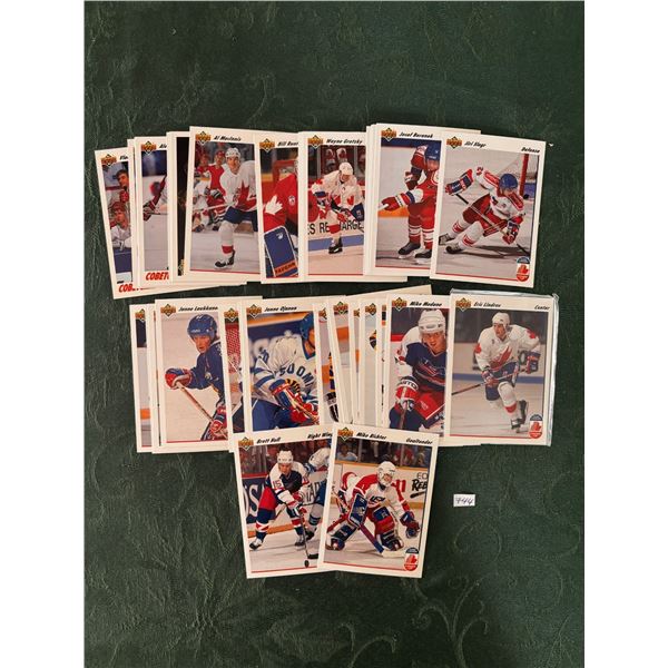 1991-92 Upper Deck Hockey Cards
