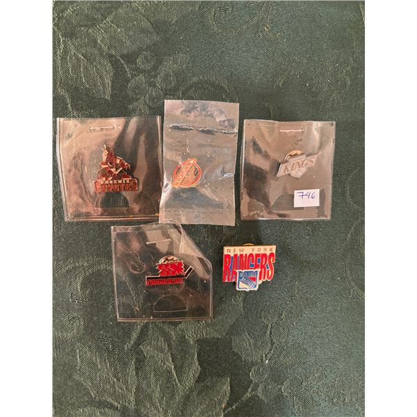 NHL Team Pins