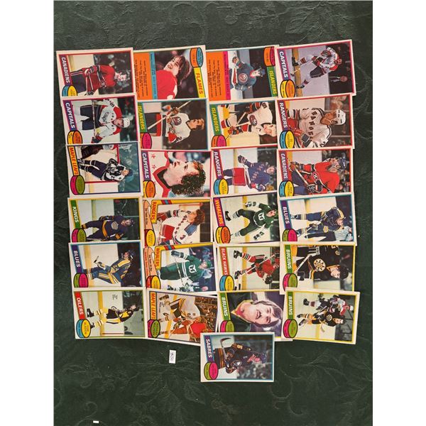 1980-81 OPC Hockey Cards (25)