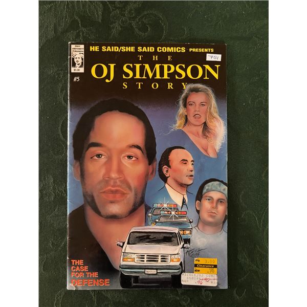 OJ Simpson Story Comic
