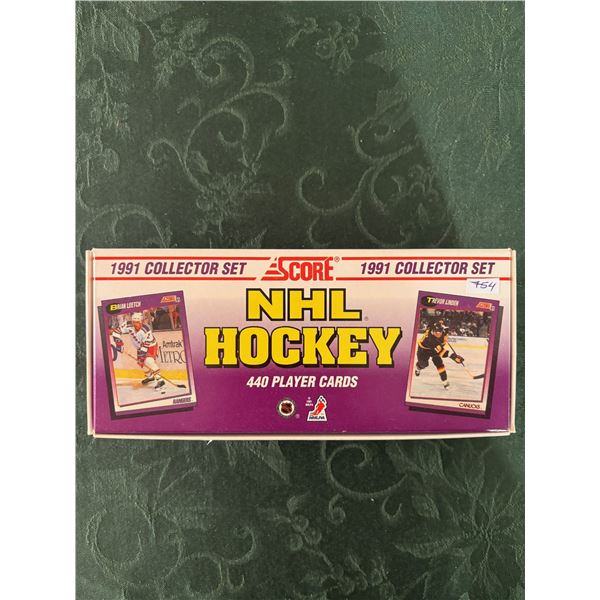 1991 Score Hockey Card Set