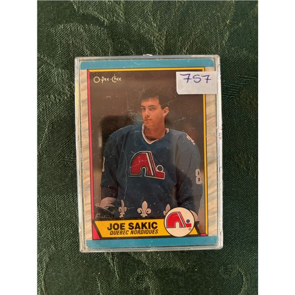 Joe Sakic - Rookie Card