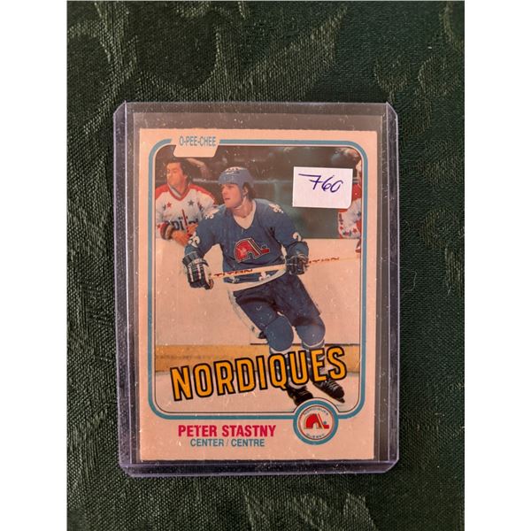 Peter Stasny - Rookie Card