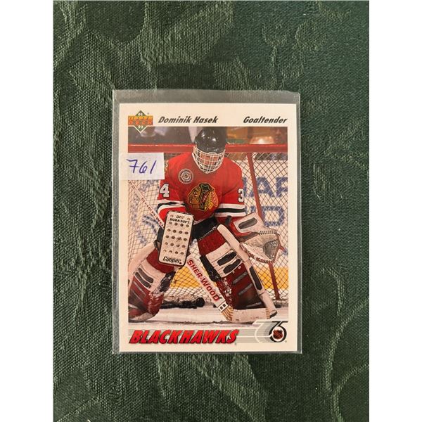 Domink Hasek - Rookie Card