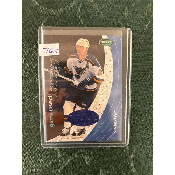 Al MacInnis - Jersey Card