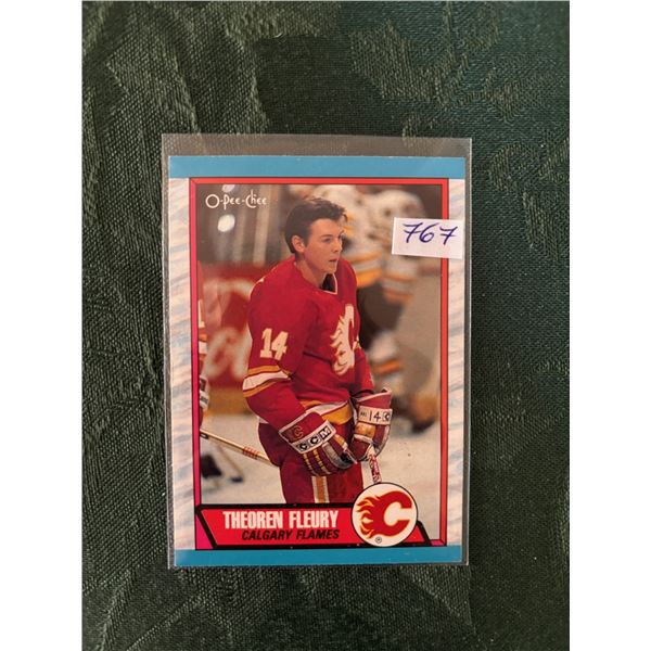 Theo Fleury - Rookie Card