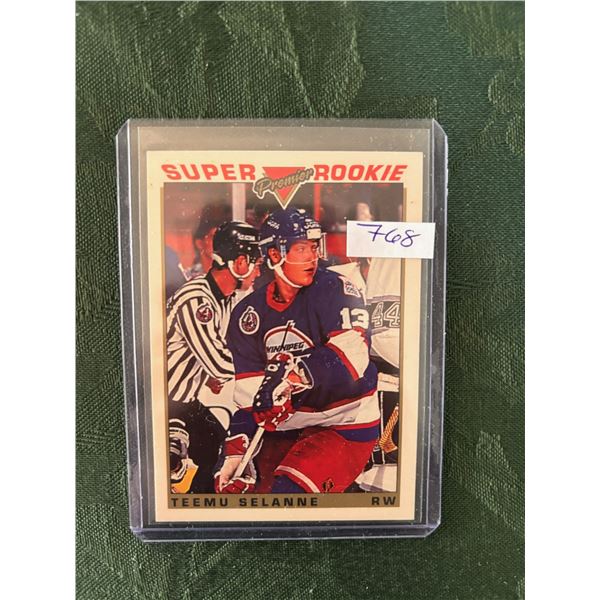 Teemu Selanne - Rookie Card