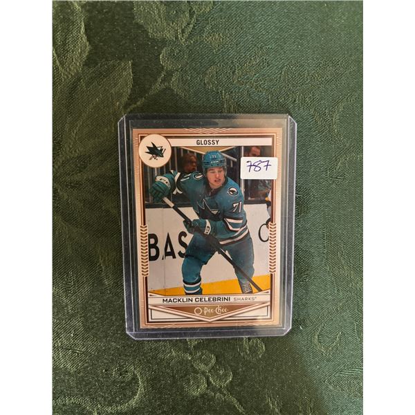 Macklin Celebrini - Rookie Card