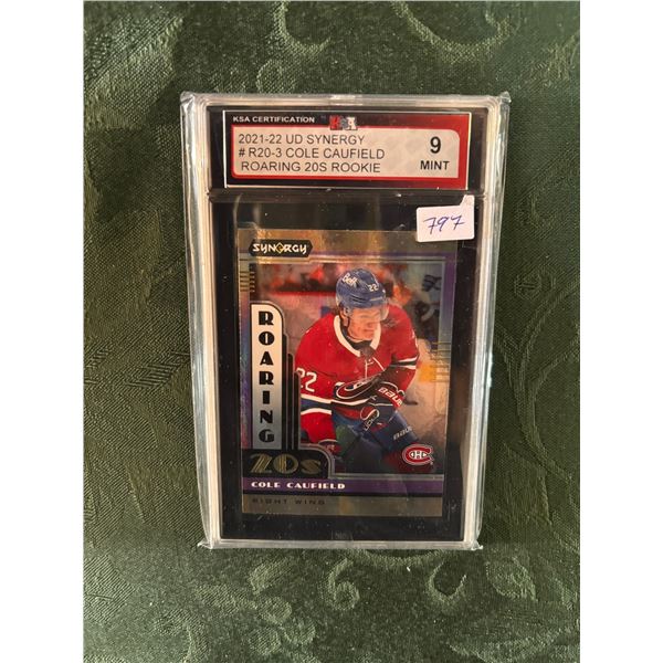 Cole Caufield Rookie Card - Graded Mint