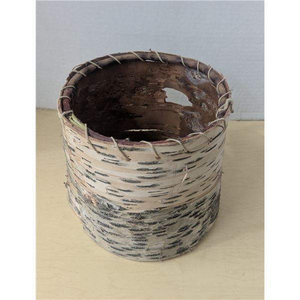 Birch bark basket