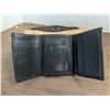 Image 3 : Mens black leather wallet and Ladies bamboo wallet