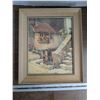 Image 3 : 2 Vintage water colors, signature covered by frames