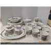 Image 1 : 8 setting China set, complete, "Kingston"