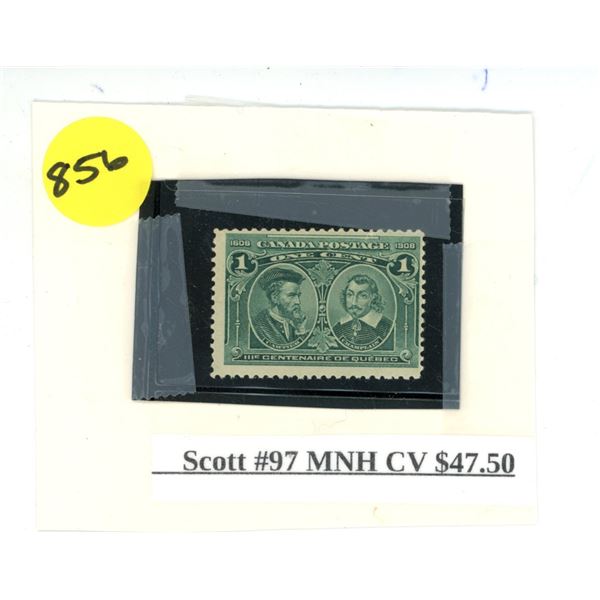 Canada Stamp - Scott #97 MNH CV $47.50
