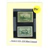 Image 1 : Canada Stamps - Scott #155, #259 Mint Unused