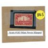 Image 1 : Canada Stamp - Scott #143 Mint Never Hinged