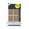 Image 1 : Canada Stamp - Scott #218 Block of 4 MNH