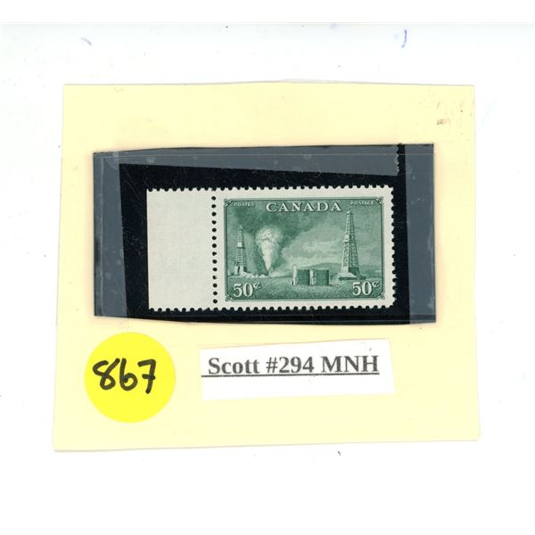 Canada Stamp - Scott #294 MNH
