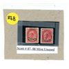 Image 1 : (2) Canada Stamps - Scott #87 & #88 Mint Unused