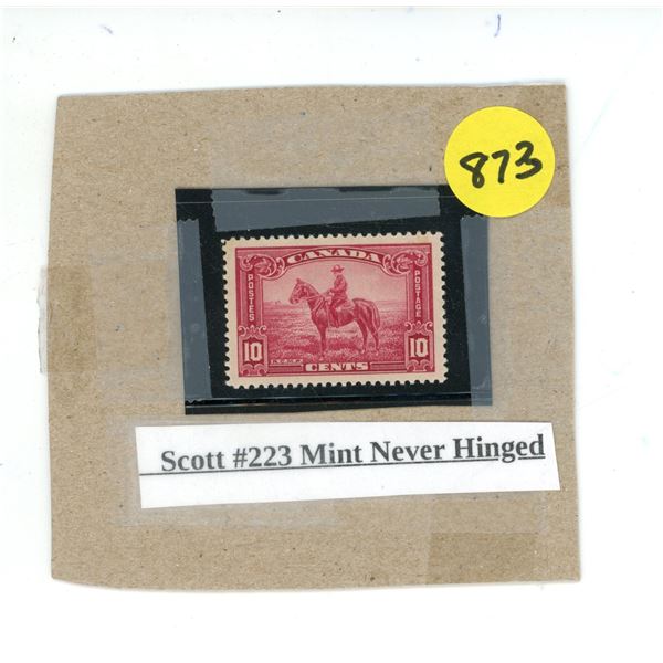 Canada Stamp - Scott #223 Mint Never Hinged