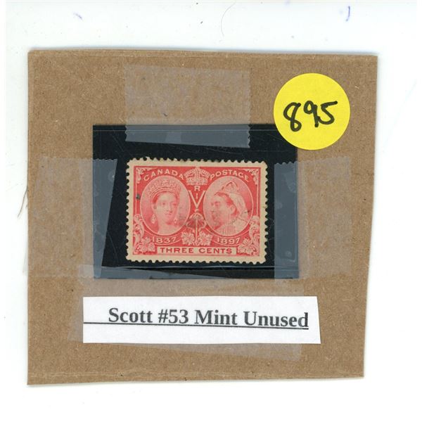 Canada Stamp - Scott #53 Mint Unused