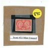 Image 1 : Canada Stamp - Scott #53 Mint Unused