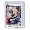 Image 1 : 1991/92 NHL Upper Deck #252 Adam Oates Hockey Card