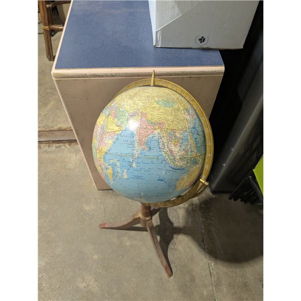 36"tall vintage globe