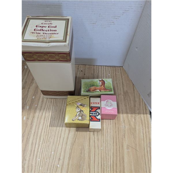 Vintage Avon products in original packaging