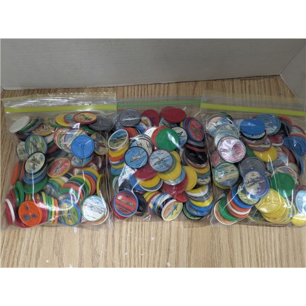 Vintage jello wheels, planes
