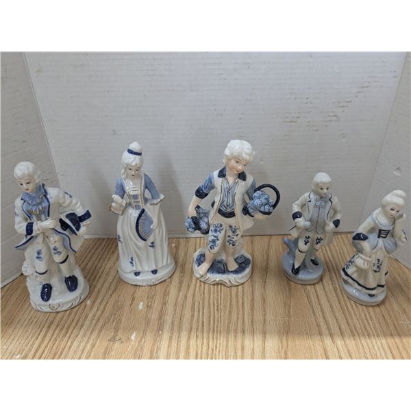 Porcelain statuettes